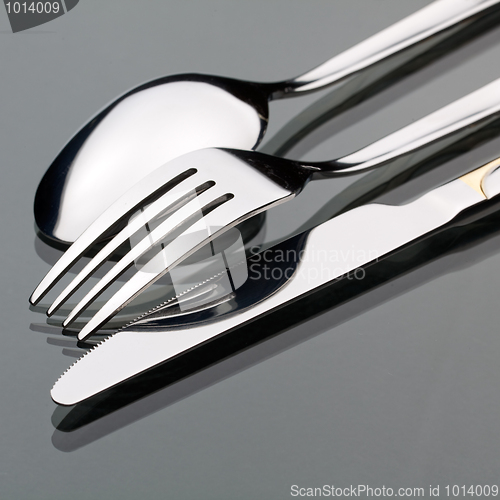 Image of Knife, fork, spoon