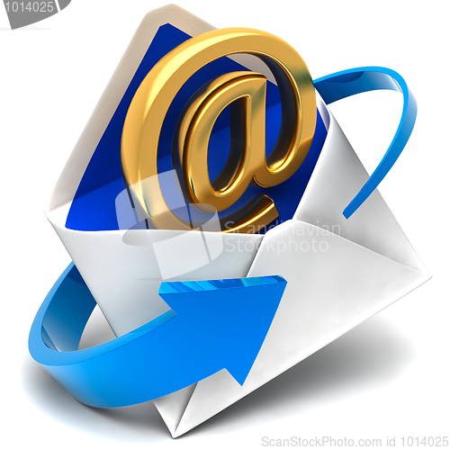 Image of Email sign & envelope