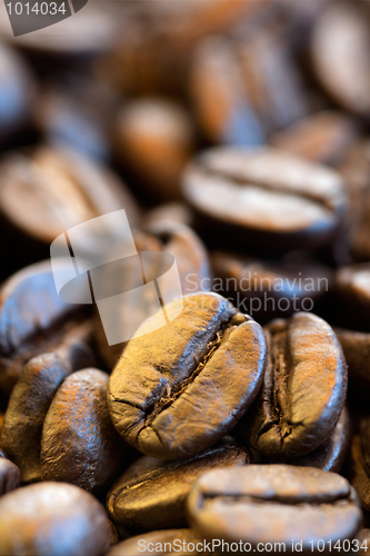 Image of Coffee beans closeup 