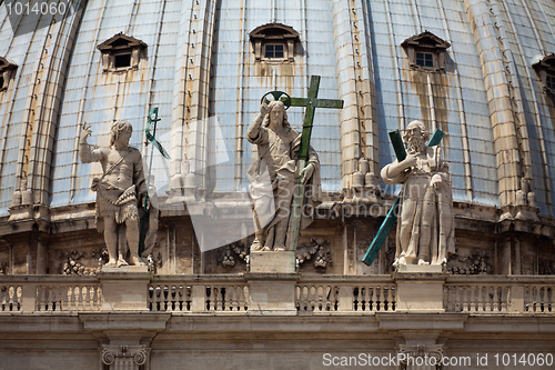 Image of View on cupola of St.Peter's Cathedral