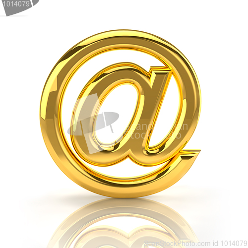 Image of Golden email sign