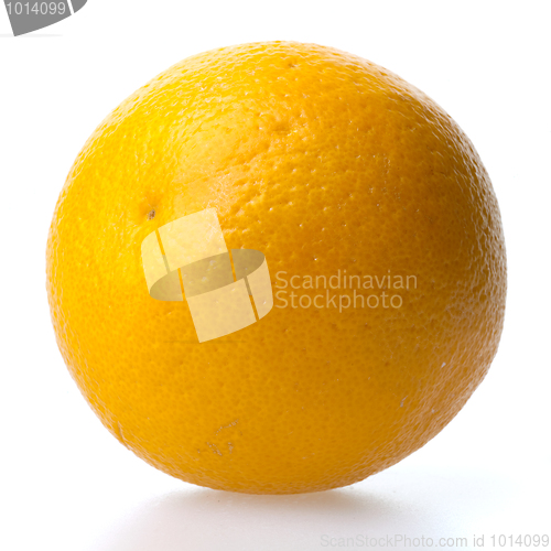 Image of Citrus orange fruit isolated on white