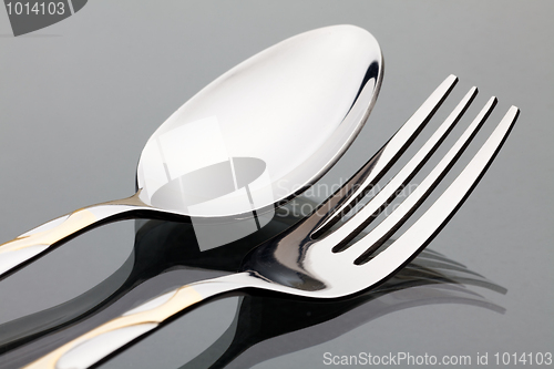 Image of Fork and spoon