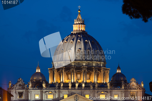 Image of View on cupola of St.Peter's Cathedral