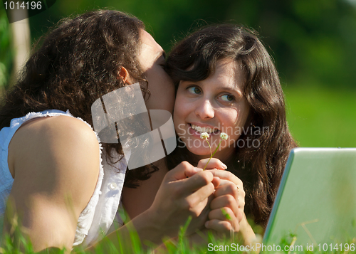 Image of Kiss on the grass