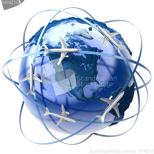 Image of International air travel