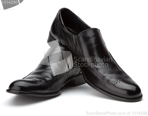 Image of Men's black shoes