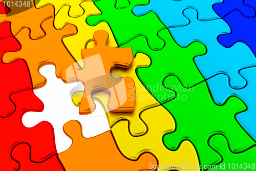 Image of Puzzle colorful