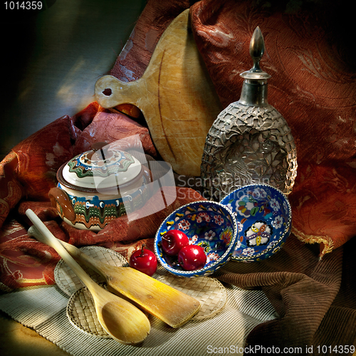 Image of Still life of kitchen items