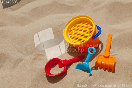 Image of Plastic toys for beach