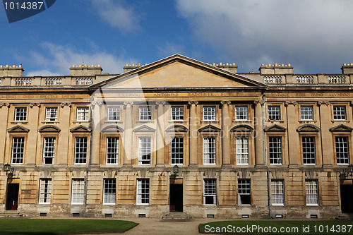 Image of Christ Church, famous University college in Oxford, England
