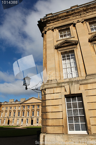 Image of Christ Church, famous University college in Oxford, England