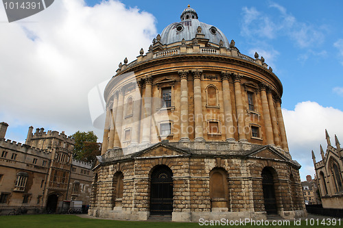 Image of Famous Radcliffe Camera in Oxford, England