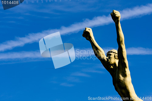 Image of Sculpted bust of the winner