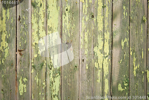 Image of green fence