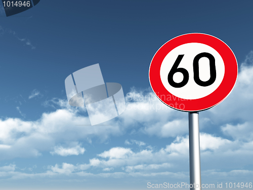 Image of speed limit