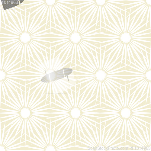 Image of Beige floral explosion background