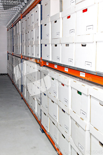 Image of Boxes rack