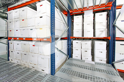Image of Boxes storehouse