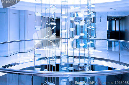 Image of Blue interior