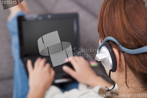 Image of Working online