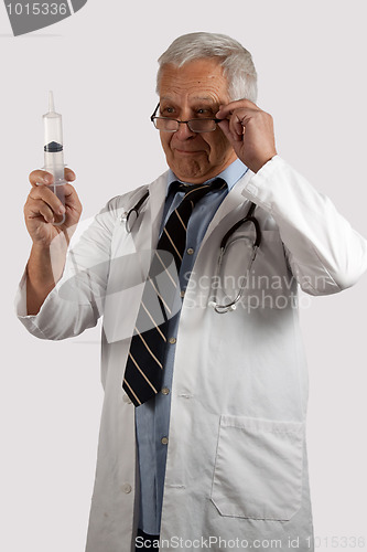 Image of Senior man doctor
