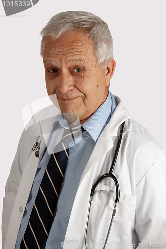 Image of Senior man with a job