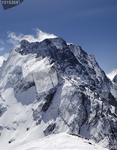 Image of Caucasus Mountains. Dombay-Ulgen.