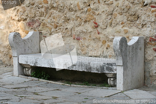 Image of Antique bench