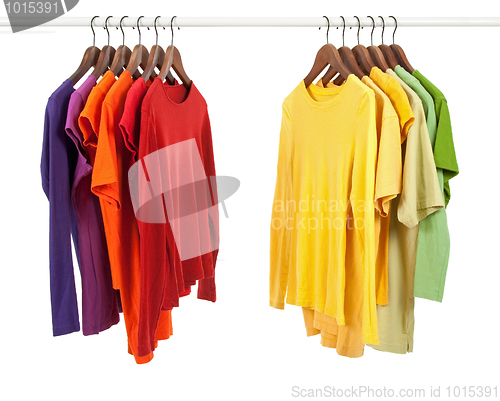 Image of Choice of clothes, different colors