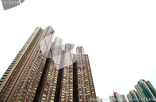 Image of contemporary highrise condominiums in china