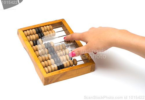 Image of Wooden abacus.