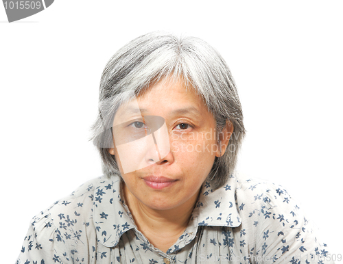 Image of middleage chinese woman