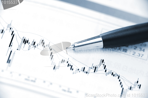 Image of financial chart