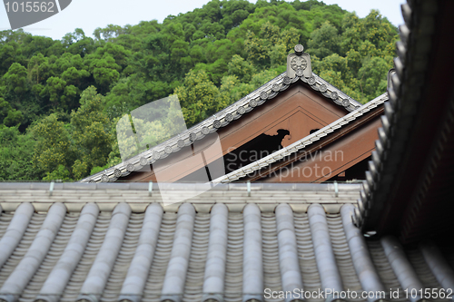 Image of chinese temple roof