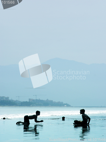 Image of Boys on the beach