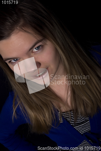 Image of Portrait of a young girl    