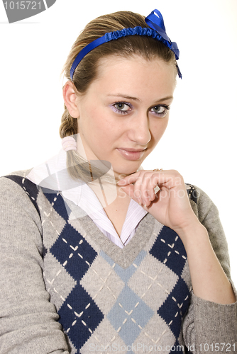 Image of Portrait of a young girl    