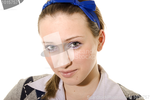 Image of Portrait of a young girl    