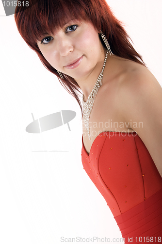Image of Portrait of a young woman