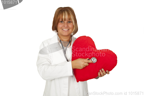 Image of Doctor with heart