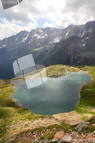 Image of Lake in Alps