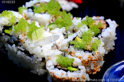 Image of sushi california roll