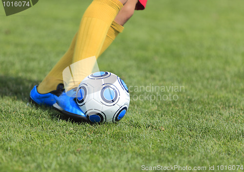 Image of Kicking the ball