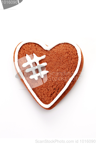 Image of gingerbread heart
