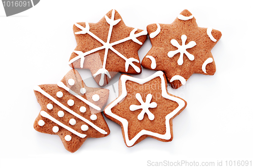 Image of gingerbread stars