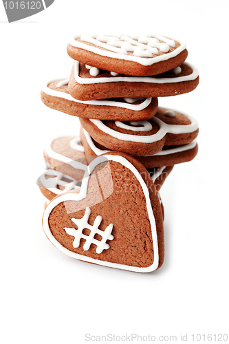 Image of gingerbread hearts