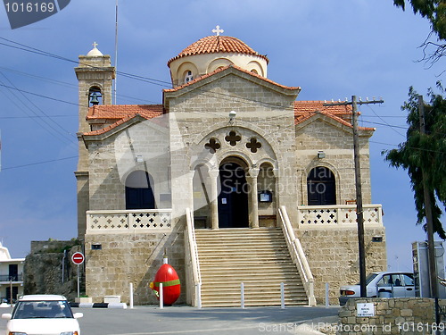 Image of traditional cyprus church