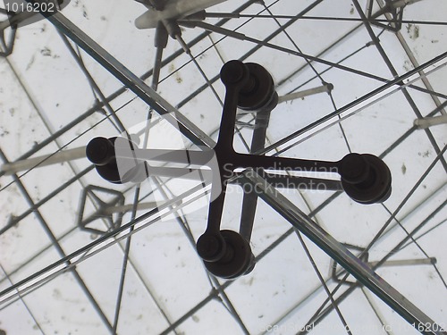 Image of Louvre Museum Pyramid close-up