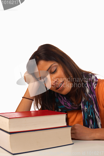 Image of Bored student